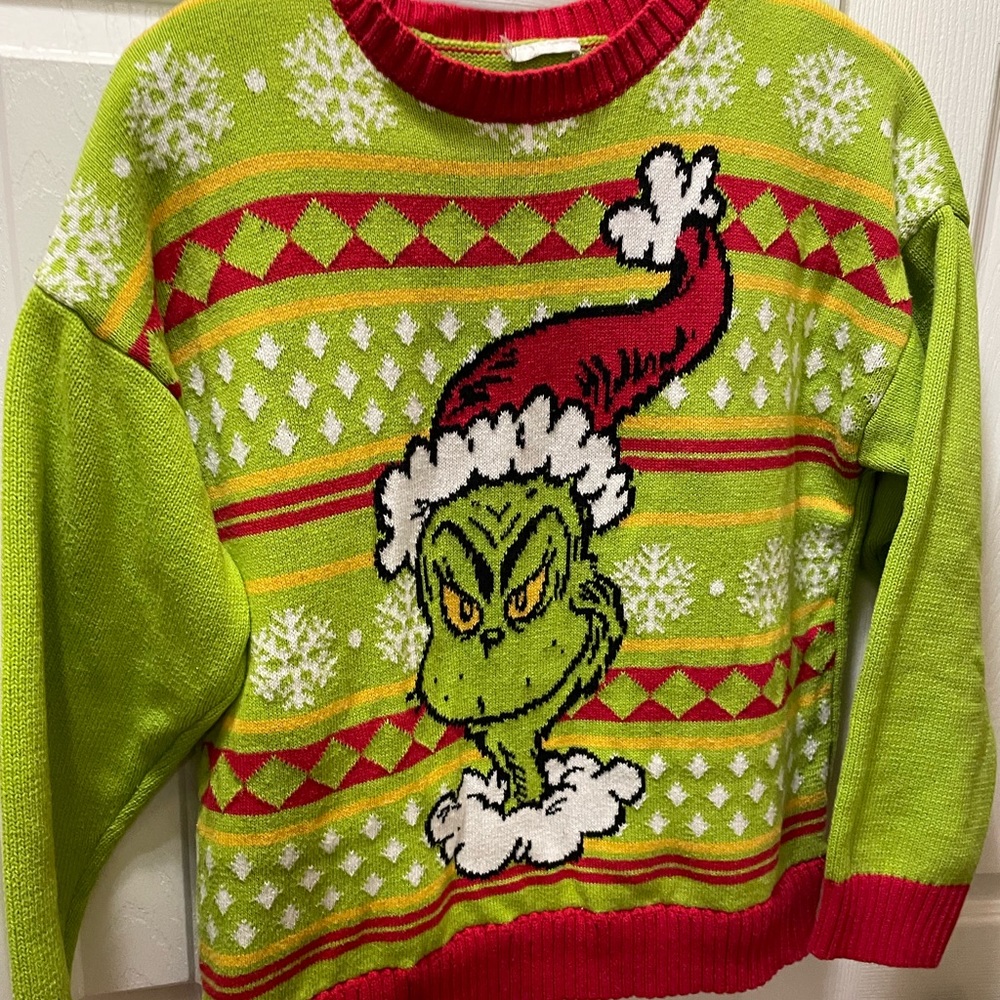 GRINCH holiday sweater